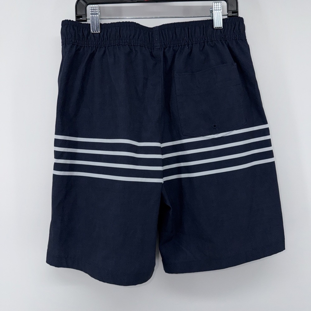 NWT Abercrombie Kids Boys Swim Trunks Size‎ 15/16 Navy Boxer Liner - Picture 4 of 5